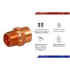 Everflow SWTx3/8'' MIP Copper Reducing Male Adapter Fitting 1/2'' CCMA0121